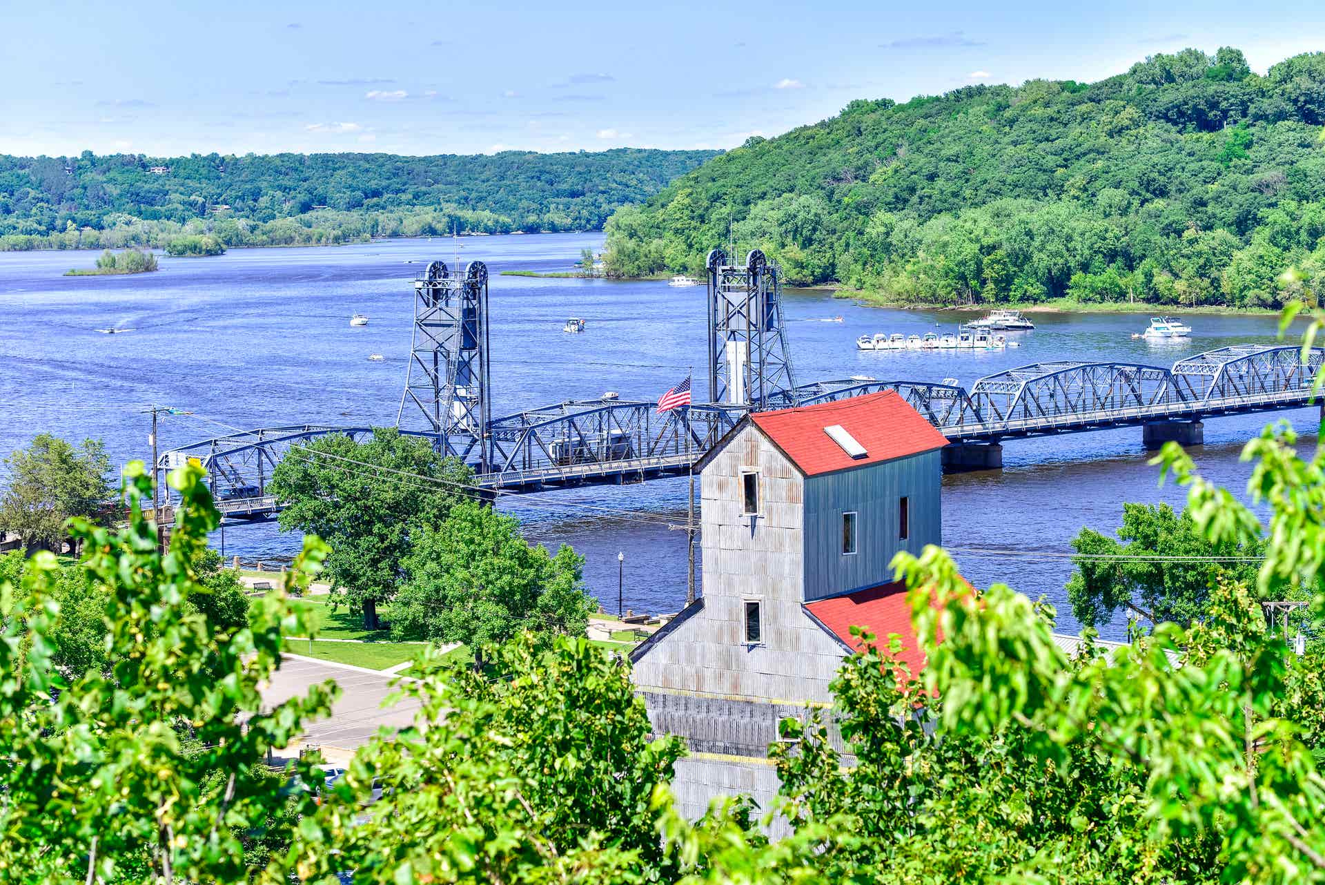 Stillwater river view and bridge